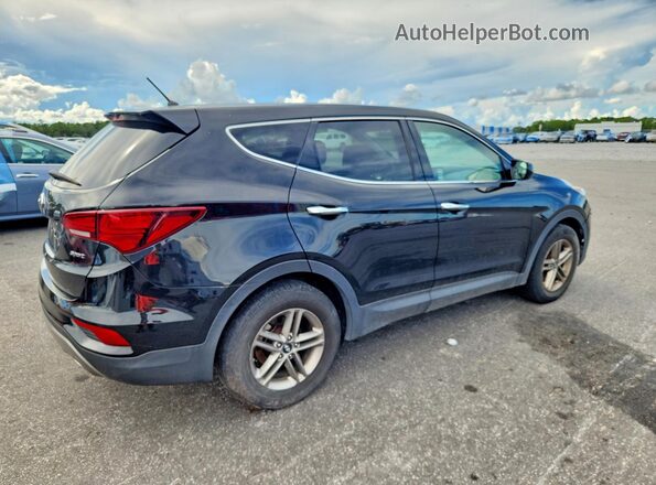 5NMZT3LB3JH079033 2018 HYUNDAI SANTA Black Задня права чверть