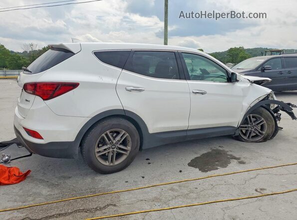 5NMZT3LB9HH044989 2017 HYUNDAI SANTA White Tył prawy