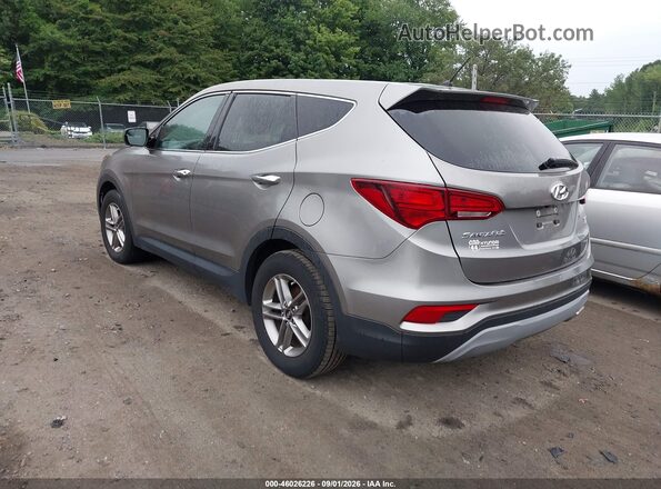 5NMZTDLB9JH092181 2018 HYUNDAI SANTA FE SPORT Silver Задня ліва чверть