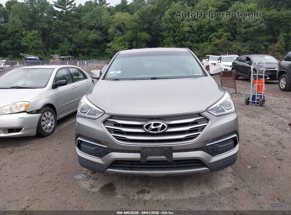 5NMZTDLB9JH092181 2018 HYUNDAI SANTA FE SPORT Silver Вид щитка приладів