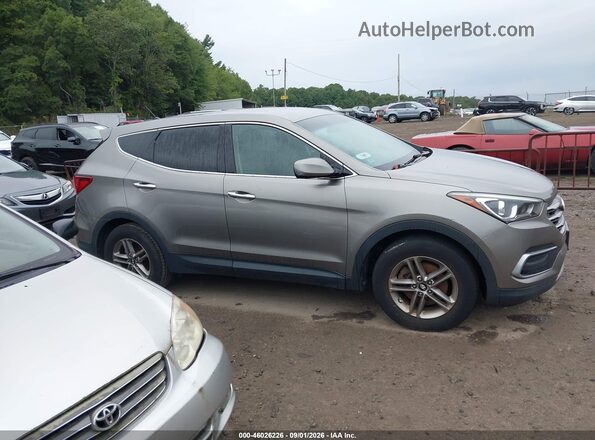 5NMZTDLB9JH092181 2018 HYUNDAI SANTA FE SPORT Silver Вид задньої частини салону
