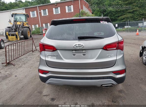 5NMZTDLB9JH092181 2018 HYUNDAI SANTA FE SPORT Silver 