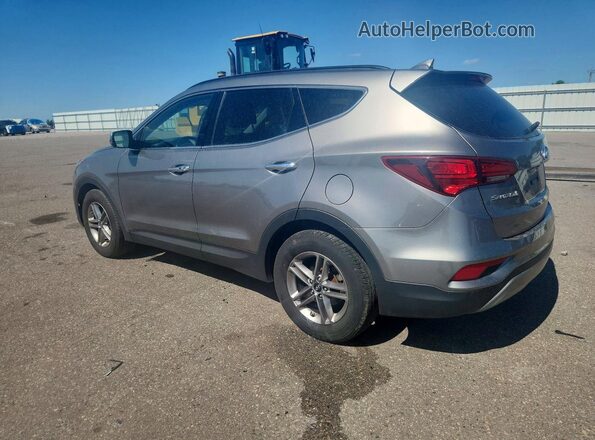 5NMZU3LB2HH025813 2017 HYUNDAI SANTA Gray Rear left