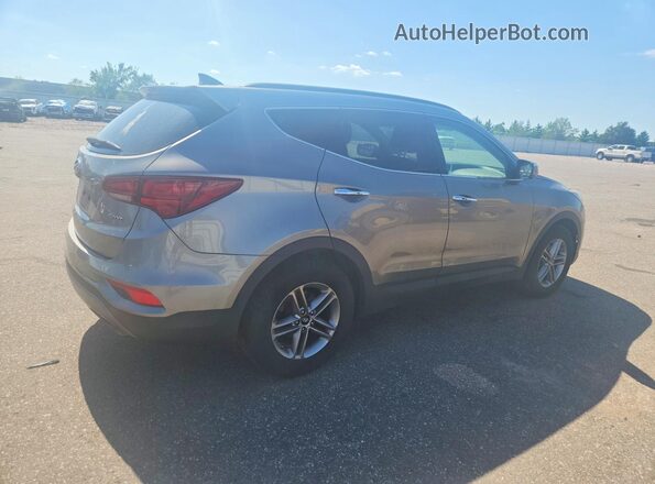 5NMZU3LB2HH025813 2017 HYUNDAI SANTA Gray Rear right