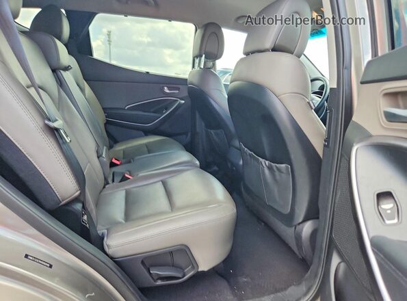 5NMZU3LB3HH006848 2017 HYUNDAI SANTA Gray Widok wnętrza z tyłu