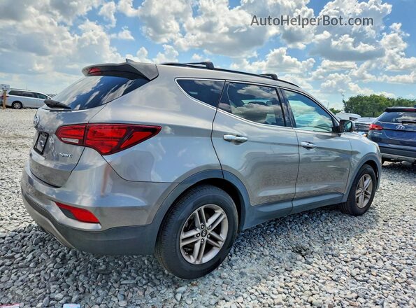 5NMZU3LB3HH006848 2017 HYUNDAI SANTA Gray Tył prawy