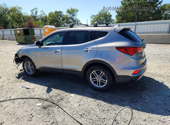 5NMZU3LB4HH040670 2017 HYUNDAI SANTA Silver Rear left