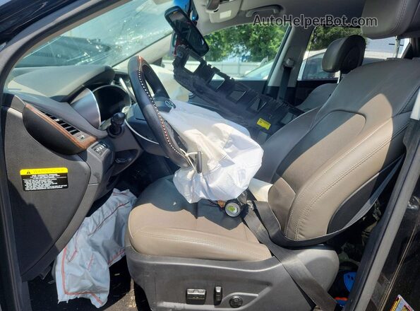 5NMZU3LB4JH097893 2018 HYUNDAI SANTA Black Vista interior delantera
