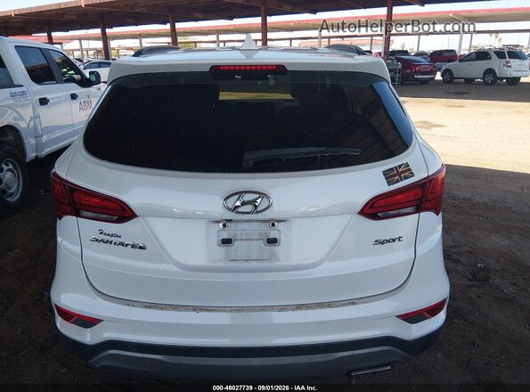5NMZU3LB7HH043160 2017 HYUNDAI SANTA FE SPORT White 