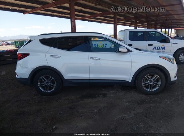 5NMZU3LB7HH043160 2017 HYUNDAI SANTA FE SPORT White Vista interior trasera
