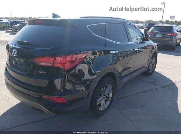 5NMZU3LBXHH047347 2017 HYUNDAI SANTA FE SPORT Black უკანა მარჯვენა
