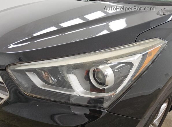 5NMZUDLB0HH008627 2017 HYUNDAI SANTA Black 