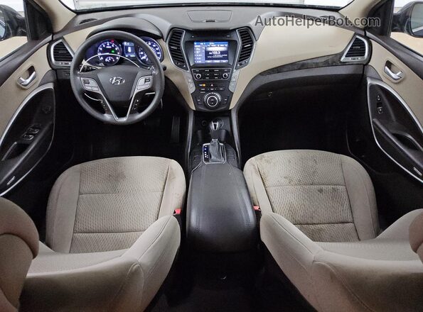 5NMZUDLB0HH008627 2017 HYUNDAI SANTA Black 