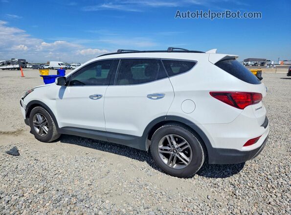 5NMZUDLB1HH012136 2017 HYUNDAI SANTA White უკანა მარცხენა