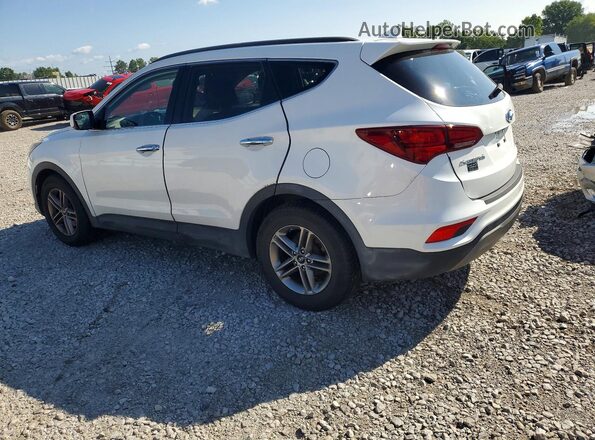 5NMZUDLB3HH019816 2017 HYUNDAI SANTA White Trasero izquierdo