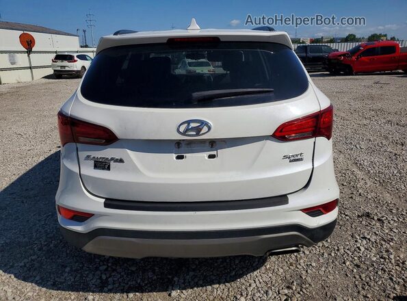 5NMZUDLB3HH019816 2017 HYUNDAI SANTA White Vista trasera