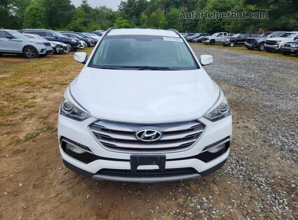 5NMZUDLB7JH082746 2018 HYUNDAI SANTA White Front view