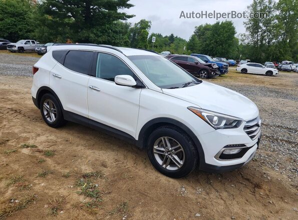 5NMZUDLB7JH082746 2018 HYUNDAI SANTA White Front right