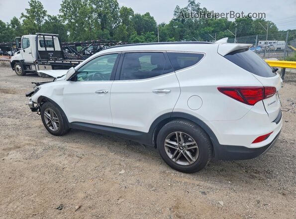 5NMZUDLB7JH096260 2018 HYUNDAI SANTA White Tył lewy
