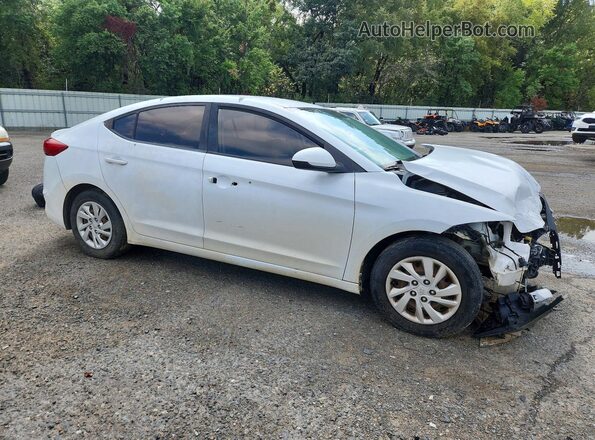 5NPD74LF0HH063909 2017 HYUNDAI ELANTRA White Delantero derecho
