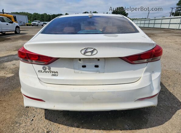 5NPD74LF0HH063909 2017 HYUNDAI ELANTRA White Vista trasera