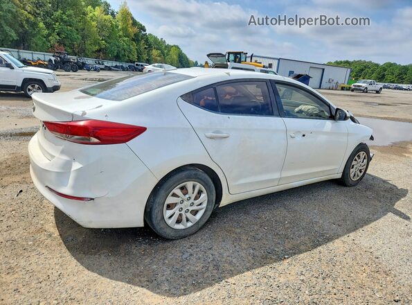 5NPD74LF0HH063909 2017 HYUNDAI ELANTRA White Trasero derecho