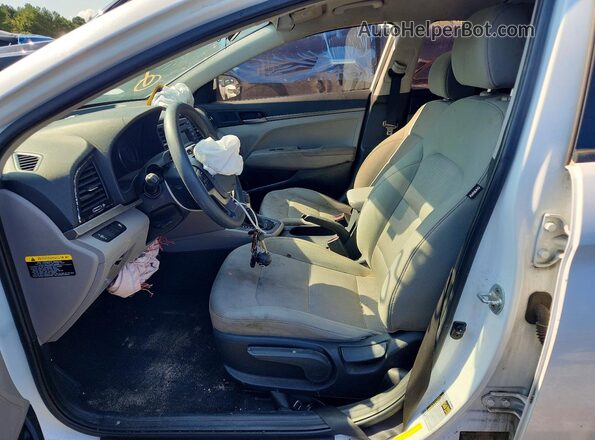 5NPD74LF0HH063909 2017 HYUNDAI ELANTRA White Vista interior delantera