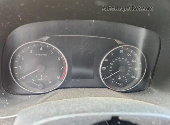 5NPD74LF0HH063909 2017 HYUNDAI ELANTRA White Vista del cuadro de instrumentos