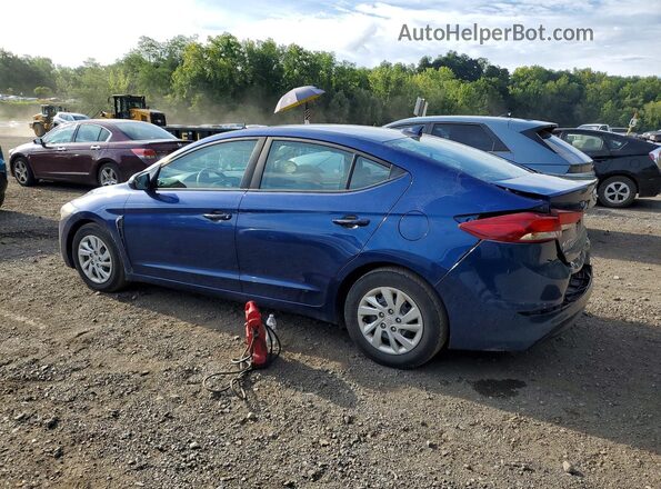 5NPD74LF0HH101283 2017 HYUNDAI ELANTRA Blue უკანა მარცხენა