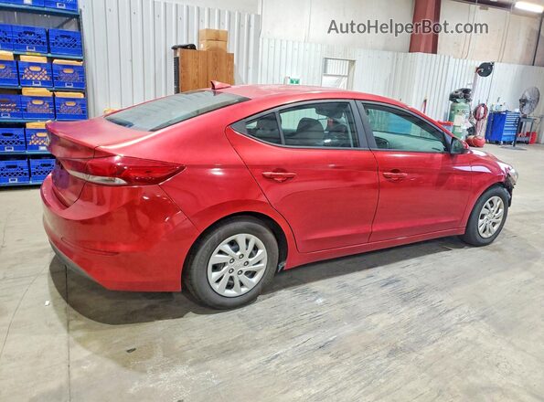 5NPD74LF0HH197870 2017 HYUNDAI ELANTRA Burgundy უკანა მარჯვენა