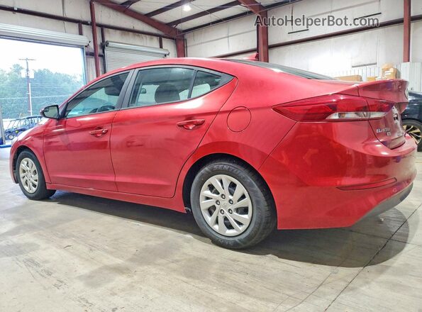 5NPD74LF0HH197870 2017 HYUNDAI ELANTRA Burgundy უკანა მარცხენა