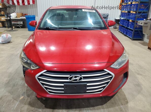 5NPD74LF0HH197870 2017 HYUNDAI ELANTRA Burgundy წინა ხედი