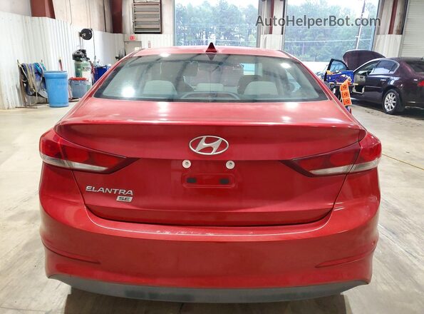 5NPD74LF0HH197870 2017 HYUNDAI ELANTRA Burgundy უკანა ხედი