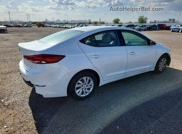 5NPD74LF0JH279152 2018 HYUNDAI ELANTRA White უკანა მარჯვენა