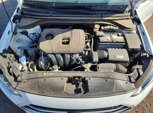 5NPD74LF0JH279152 2018 HYUNDAI ELANTRA White უკანა სალონის ხედი