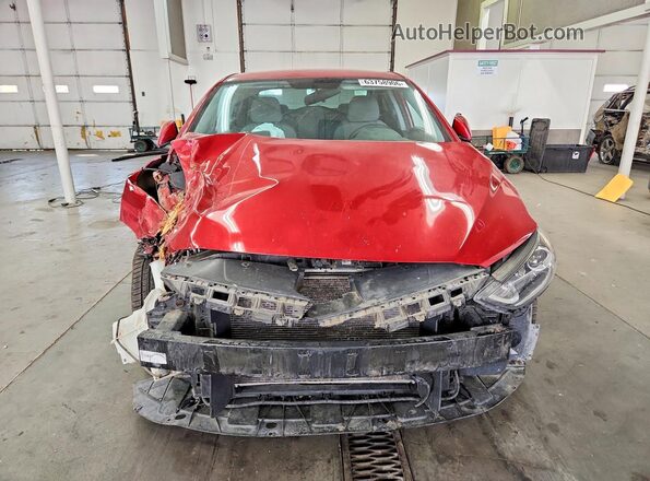 5NPD74LF0JH399050 2018 HYUNDAI ELANTRA Red Vista frontal