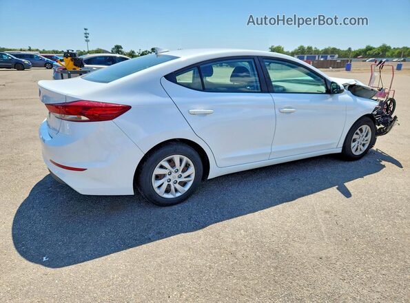5NPD74LF0JH400441 2018 HYUNDAI ELANTRA White Rear right