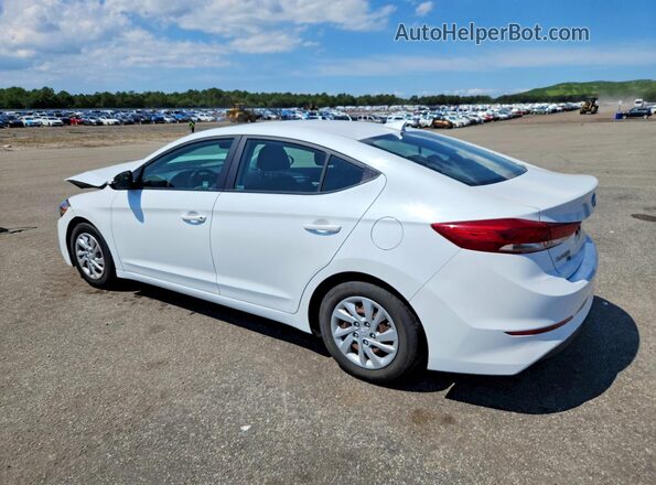 5NPD74LF0JH400441 2018 HYUNDAI ELANTRA White Rear left