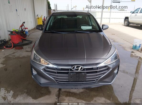5NPD74LF0KH479711 2019 HYUNDAI ELANTRA Gray Vista del cuadro de instrumentos