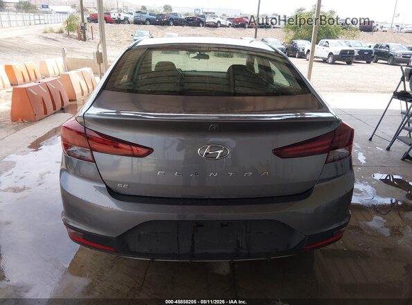 5NPD74LF0KH479711 2019 HYUNDAI ELANTRA Gray 