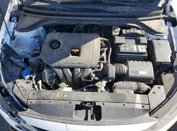 5NPD74LF0KH485122 2019 HYUNDAI ELANTRA White Vista interior trasera