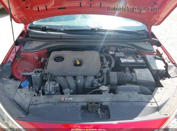 5NPD74LF0LH608919 2020 HYUNDAI ELANTRA Красный Вид сзади
