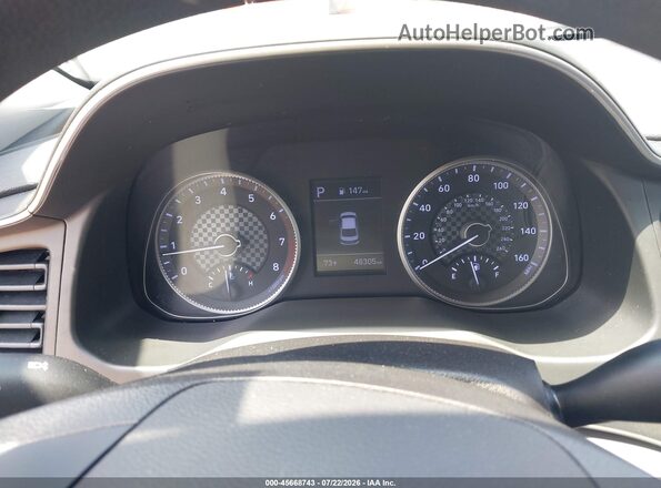 5NPD74LF0LH608919 2020 HYUNDAI ELANTRA Красный Вид задних сидений