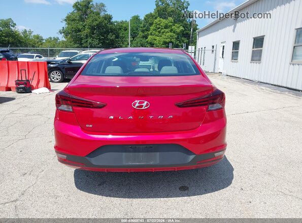 5NPD74LF0LH608919 2020 HYUNDAI ELANTRA Красный 