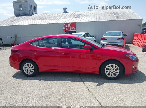 5NPD74LF0LH608919 2020 HYUNDAI ELANTRA Красный 