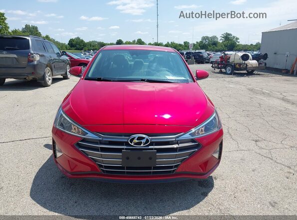 5NPD74LF0LH608919 2020 HYUNDAI ELANTRA Красный 