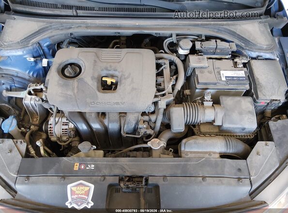 5NPD74LF0LH611304 2020 HYUNDAI ELANTRA Blue Вид ззаду