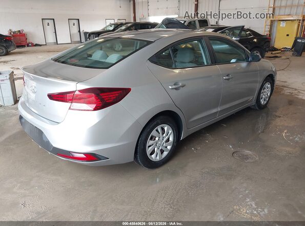 5NPD74LF0LH612520 2020 HYUNDAI ELANTRA Silver Rear right