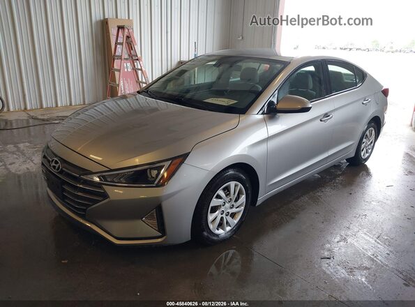 5NPD74LF0LH612520 2020 HYUNDAI ELANTRA Silver Front left