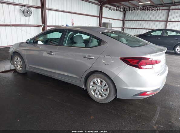 5NPD74LF0LH615241 2020 HYUNDAI ELANTRA Silver უკანა მარცხენა